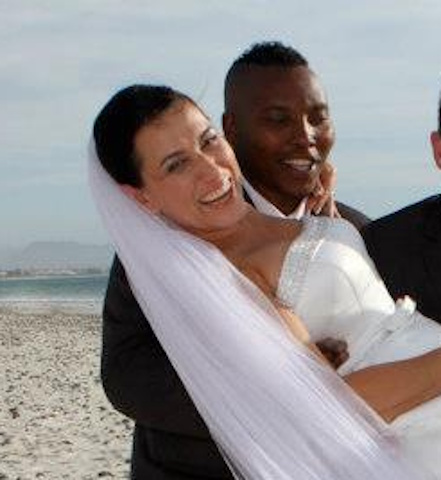 Wendy Stephenson Themba Phillip Tsotetsi wedding - 2012